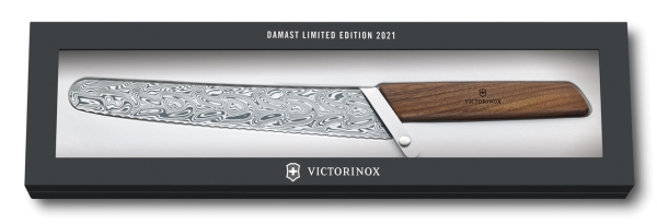 Victorinox Swiss Modern Brot- und Konditormesser Damast Limited Edition 2021